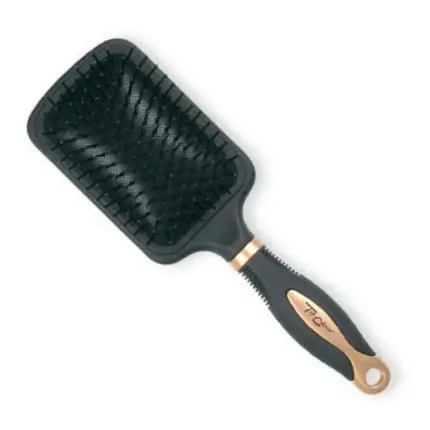 Perie de păr, Top Choice, aurie/neagră, model 62124-02 Preferatul clienților