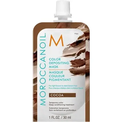 Livrare expres Masca de par, Moroccanoil, Color Depositing, cocoa