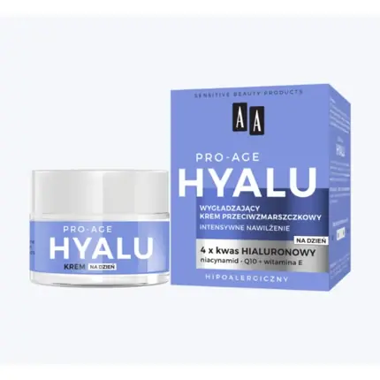 Cremă antirid zi, Aa, Hyalu, 50 ml Livrare expres