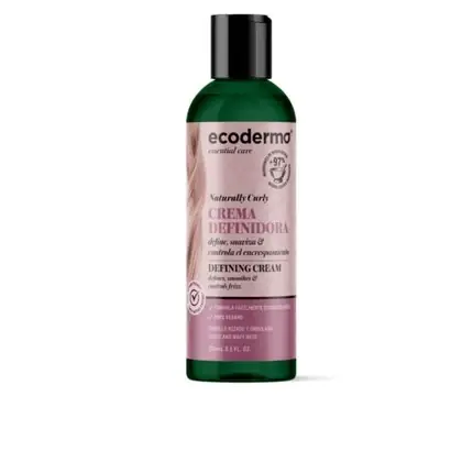 Cumpărături sigure Cremă definire păr creț, Ecoderma, 250ml