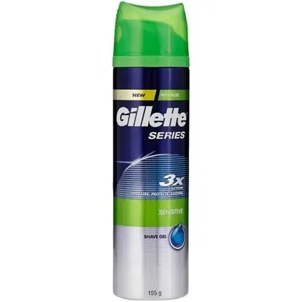 Gel de bărbierit, Gillette, Sensitive Triple Action, 195g Bestseller
