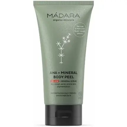 Reducere de preț Scrub de corp, Mádara, mineral AHA+, 175ml