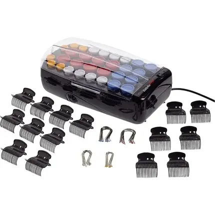 Ofertă specială Set bigudiuri, BaByliss, BAB3021E, 30 de role multicolore
