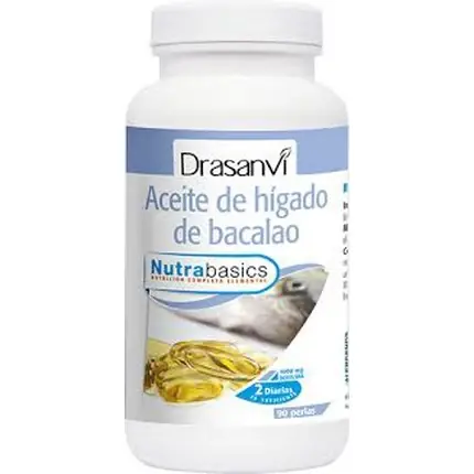 Reducere de preț Supliment alimentar Drasanvi, Higado de bacalao, 90 capsule