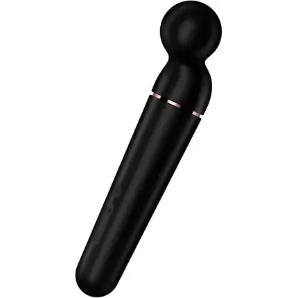 Noutate Masaj electric, Satisfyer, Planet Wand-er, negru