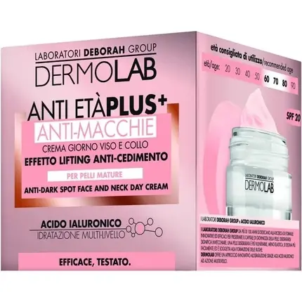 Cremă anti-îmbătrânire Deborah Group Dermolab 50ml față și gât Preț redus