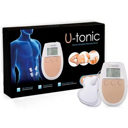Discount Electrostimulator muscular, 500cosmetics, U-Tonic, alb