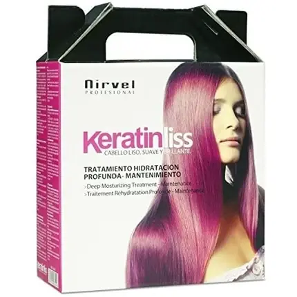 Kit îngrijire păr, Nirvel, Keratină, 250ml Super ofertă
