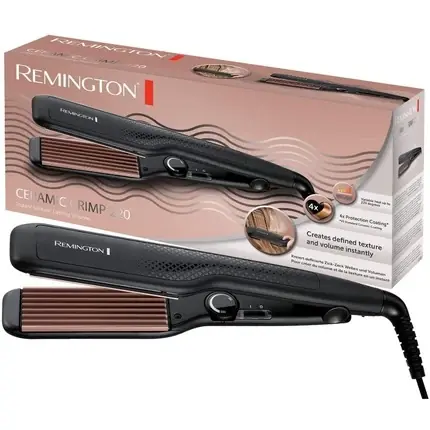Uscător păr, Remington, Zigzag Crimper, ceramic, turmalină Mai ieftin