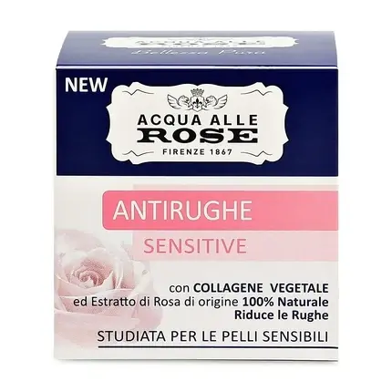 Lichidare de stoc Cremă antirid, Acqua Alle Rose, ten sensibil, 50ml