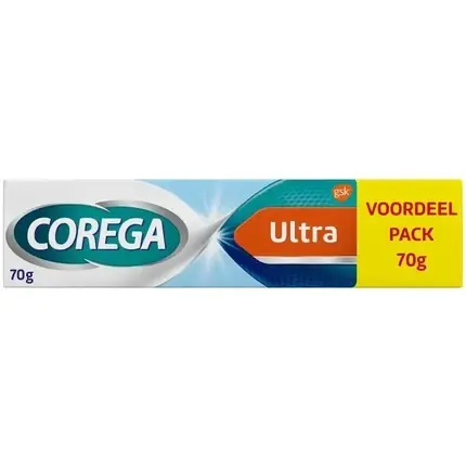 Cremă adezivă proteze dentare, Corega, Ultra, 70g Disponibil imediat