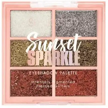 Paletă rujuri Sunkissed Sunset, glitter Super ofertă