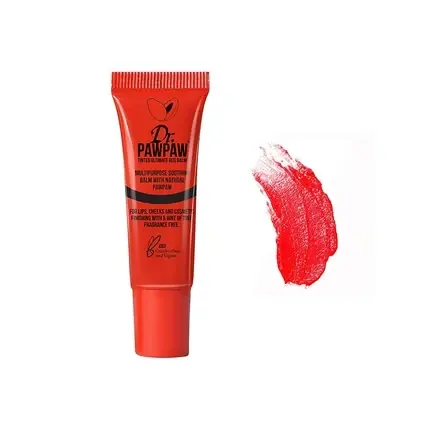 Ieftin Balsam colorat Dr. PAWPAW, Ultimate Red, 10ml