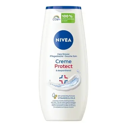 Vezi acum Gel de Duș Nivea Creme Protect 250ml, Alb