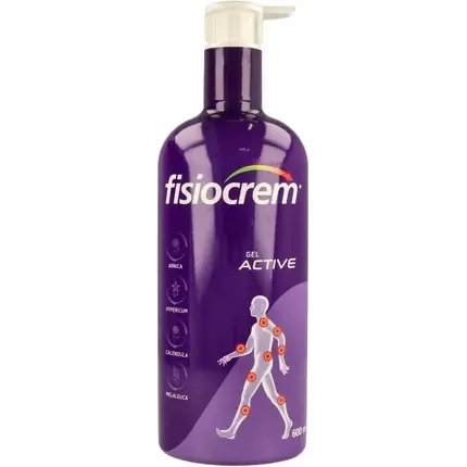 Preferatul clienților Gel masaj, Solugel Fisiocrem, Active, mov, 600 ml