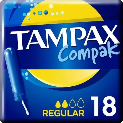 Livrare rapidă Tampon Procter & Gamble, Tampax Compak, albastru, 18 buc