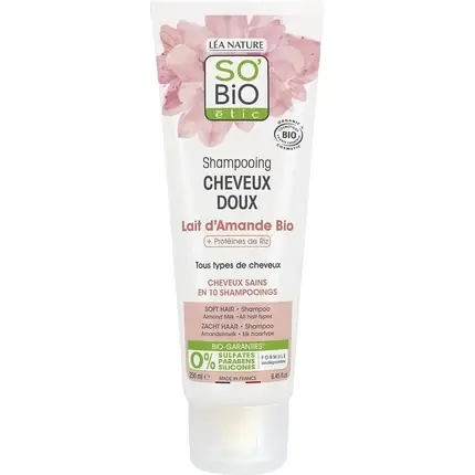 Șampon So‘bio Étic, Lait d‘Amande, 250ml, alb Reducere specială