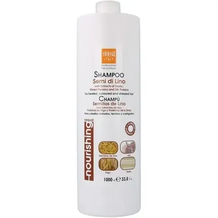 Șampon Everego, Semi Di Lino, alb, 1000ml Reducere specială
