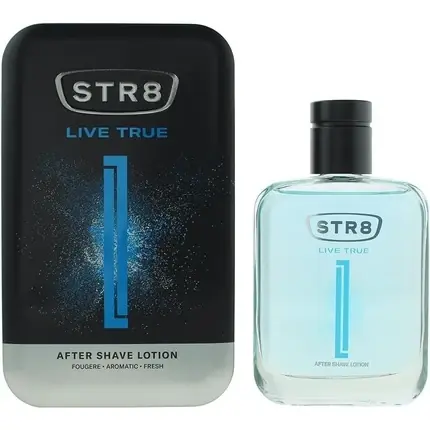 Aftershave Str8 Live True, 100ml, albastru Reducere extra