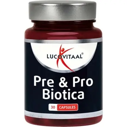 Ofertă exclusivă Supliment Lucovitaal Pre & Probiotice, 30 capsule, maro