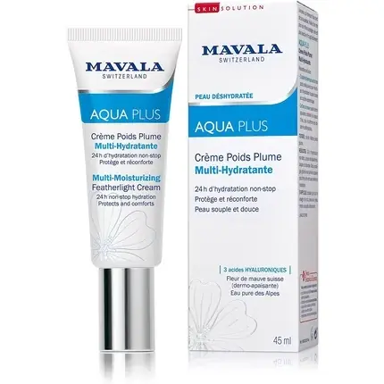 Cremă Față, Mavala, Aqua Plus, 45 ml, Alb Preț mic