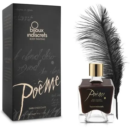 Vopsea Corporala, Bijoux Indiscrets, Poeme, Ciocolata neagra Cumpără online
