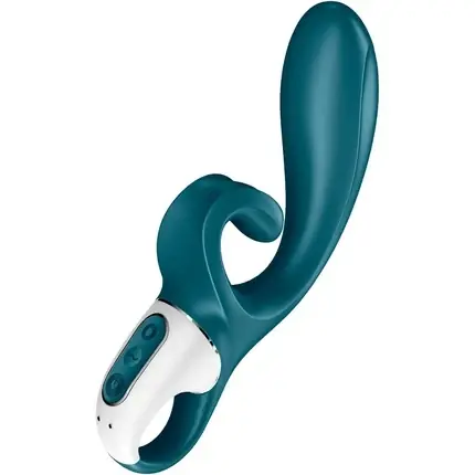 Masaj Electric, Satisfyer, Hug Me, albastru, flexibil Plată sigură