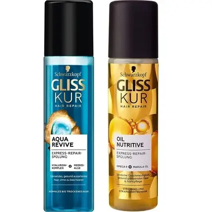 Balsam Schwarzkopf Gliss, Aqua Revive, 200ml Retur ușor