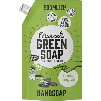 Săpun lichid, Marcel‘s Green Soap, Tonka Muguet, 500ml Nu rata