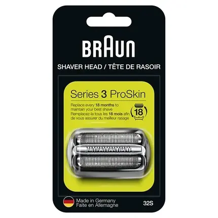 Cap de schimb başă de ras, Braun, Series 3, argintiu Comandă acum