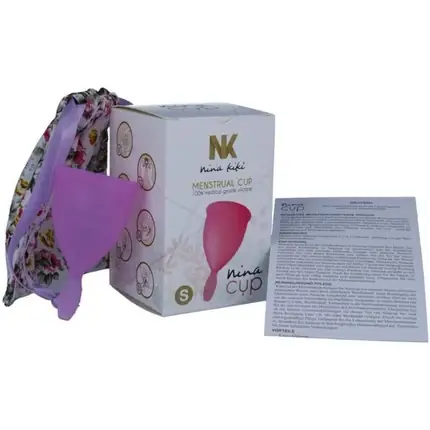 Ofertă limitată Cupă Menstruală, Nina Kikí, S, mov
