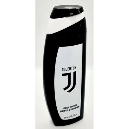 Preț promoțional Gel de Duș și Șampon Juventus, 250ml, Alb-Negru