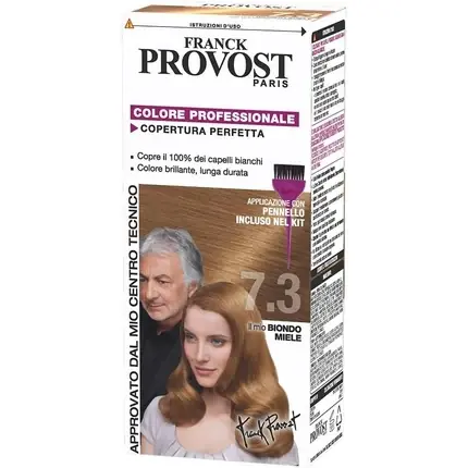 Vopsea păr, Franck Provost, 7.3 Blond Miere Calitate înaltă
