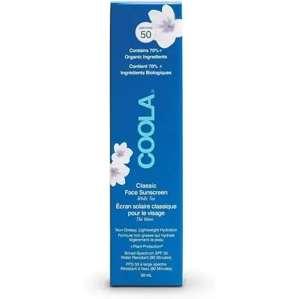 Ofertă specială Crema Solară Față, Coola, SPF50, Alb, 50ml