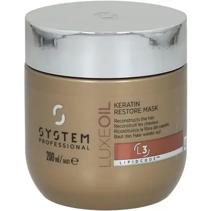 Preferatul clienților Masca Par, Wella, Luxe Oil, 200 ml, maro