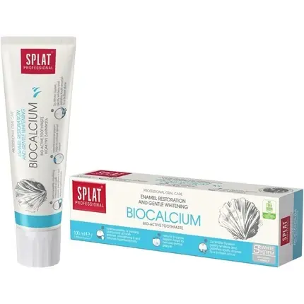 Pasta de dinti, Splat, Biocalcium, alb, 100ml Disponibil imediat