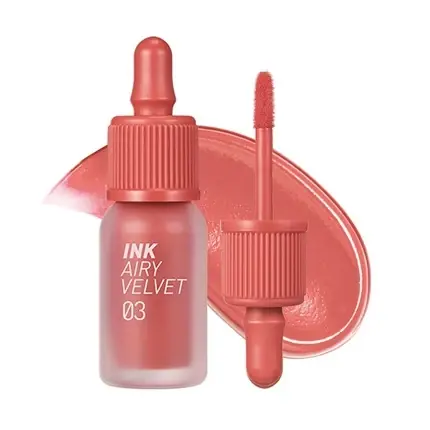 Ruj lichid, Peripera, Ink Airy Velvet, corai Doar azi