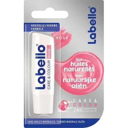 Ieftin Balsam de buze, Labello, Care & Color Rosé, 20g