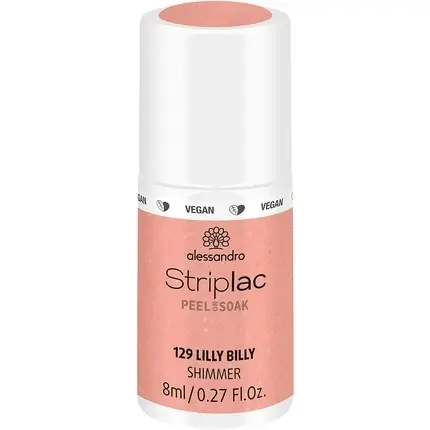 Cumpără online Lac de unghii Alessandro Striplac Lilly Billy 8ml, roz somon