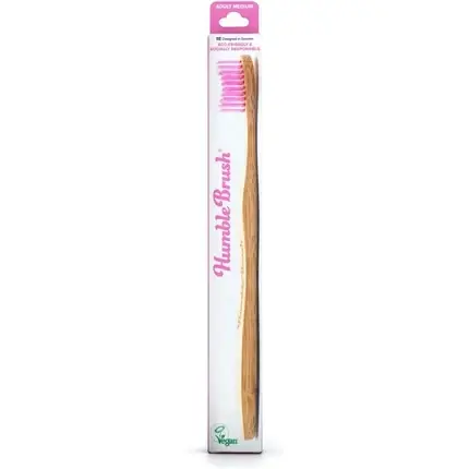 Periuță de dinți, The Humble Co, Humble Brush, mov, bambus Bestseller