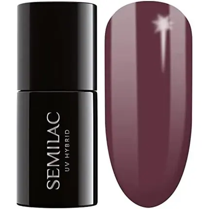 Lac de unghii, Semilac, 030 UV Hybrid Dark Chocolate, 7ml Vezi acum