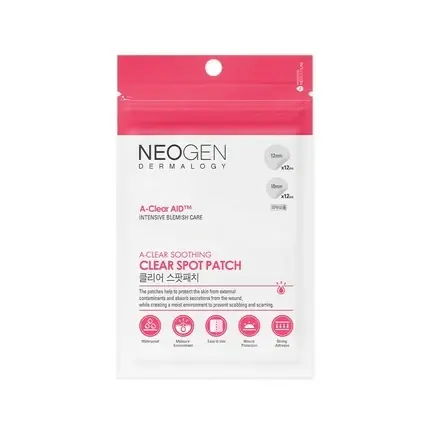 Mai ieftin Patch anti-acnee, Dermalogy by Neogenlab, A-Clear, alb