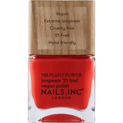 Lac unghii, Nails Inc, Plant Power, roșu intens Cel mai bun preț