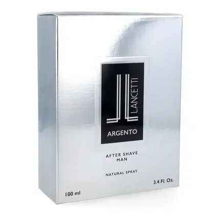 Retur gratuit Aftershave Lancetti Argento, argintiu, 100 ml