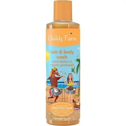 Gel Spumant Păr și Corp, Childs Farm, 250ml, pepene și ananas Premium