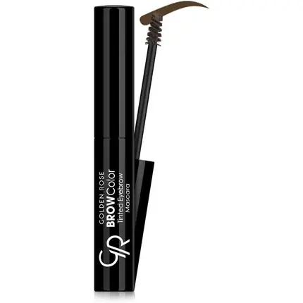 Ultima șansă Mascara sprâncene, Golden Rose, BROW Color, maro castaniu