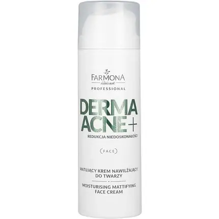 Cremă Față, Farmona, Dermaacne+, matifiantă, alb Reducere specială
