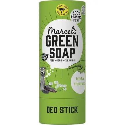 Discount Deodorant Stick, Marcel‘s Green Soap, Tonka & Muguet, verde