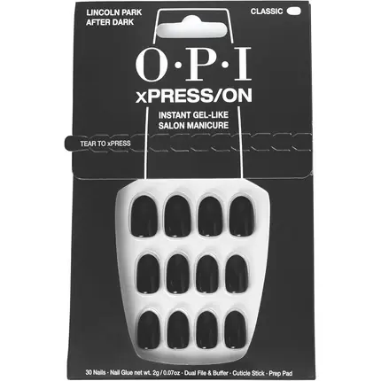Nu rata Unghii False OPI xPRESS/ON, negre, 30 buc