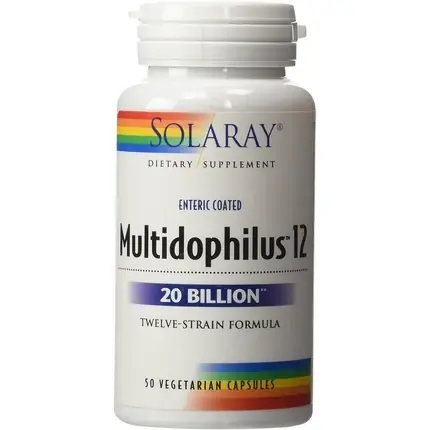 Supliment Solaray Multidophilus 12, 50 capsule, alb Reduceri